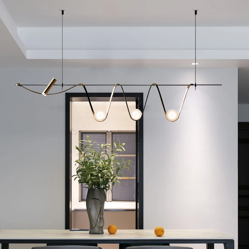 Nordic style spotlight chandelier dining room lamp simple design lamp living room wrought iron model room glass ball chandelier
Nordic style spotlight chandelier dining room lamp simple design lamp living room wrought iron model room glass ball chandelier