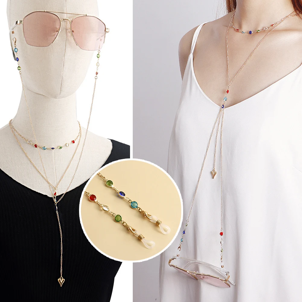 Alloy Glasses Chain Glasssholder Crystal Glasses Chain Glasses Chain Necklace Set Glasses Lanyard Eyeglasses Cord
Alloy Glasses Chain Glasssholder Crystal Glasses Chain Glasses Chain Necklace Set Glasses Lanyard Eyeglasses Cord