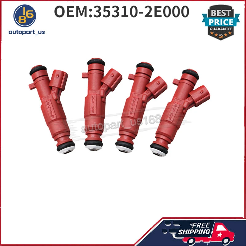 Топливные форсунки 35310-2E000 353102E000 35310 2E000 для Hyundai Elantra 2011-2015 года, 4 шт.
Топливные форсунки 35310-2E000 353102E000 35310 2E000 для Hyundai Elantra 2011-2015 года, 4 шт.