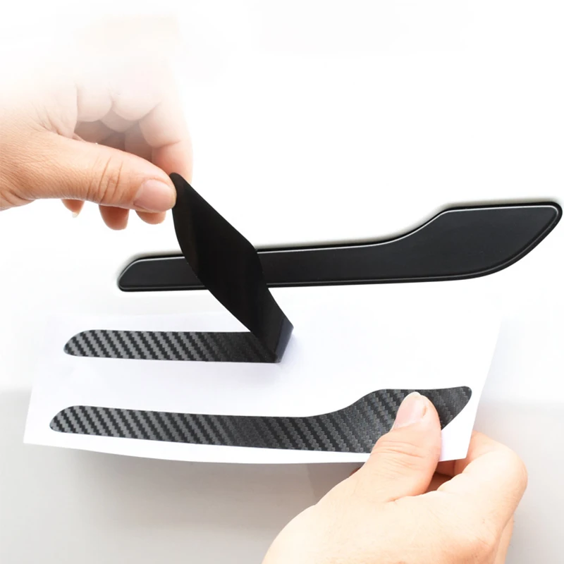 Model3 Door Handle Cover Protector Sticker forTesla Model Y Carbon Fiber ABS Modification Accessories Tesla Model 3 Y Handle Kit
Model3 Door Handle Cover Protector Sticker forTesla Model Y Carbon Fiber ABS Modification Accessories Tesla Model 3 Y Handle Kit