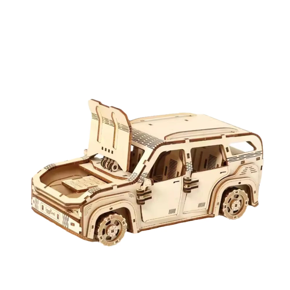 3D Wooden Jeep Puzzle Toys Impossible Wood Jigsaw Puzzle Toys Board Games Brain-Teaser AntiStress Toy For Adult Kid Gift
3D Wooden Jeep Puzzle Toys Impossible Wood Jigsaw Puzzle Toys Board Games Brain-Teaser AntiStress Toy For Adult Kid Gift
