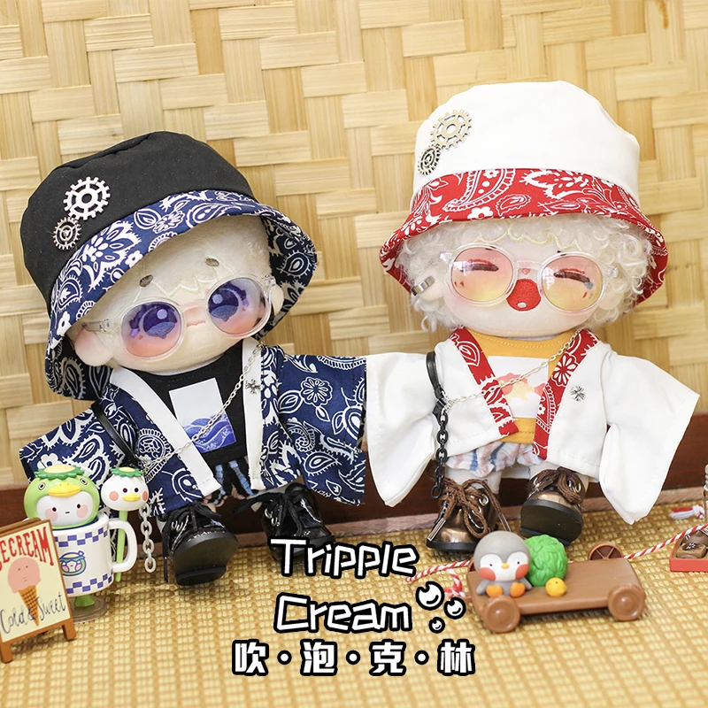 Комплект одежды ручной работы 5 шт./компл. 20 см, рыбацкая Кепка, куртка, наплечная подвязка, кукольная одежда
Комплект одежды ручной работы 5 шт./компл. 20 см, рыбацкая Кепка, куртка, наплечная подвязка, кукольная одежда