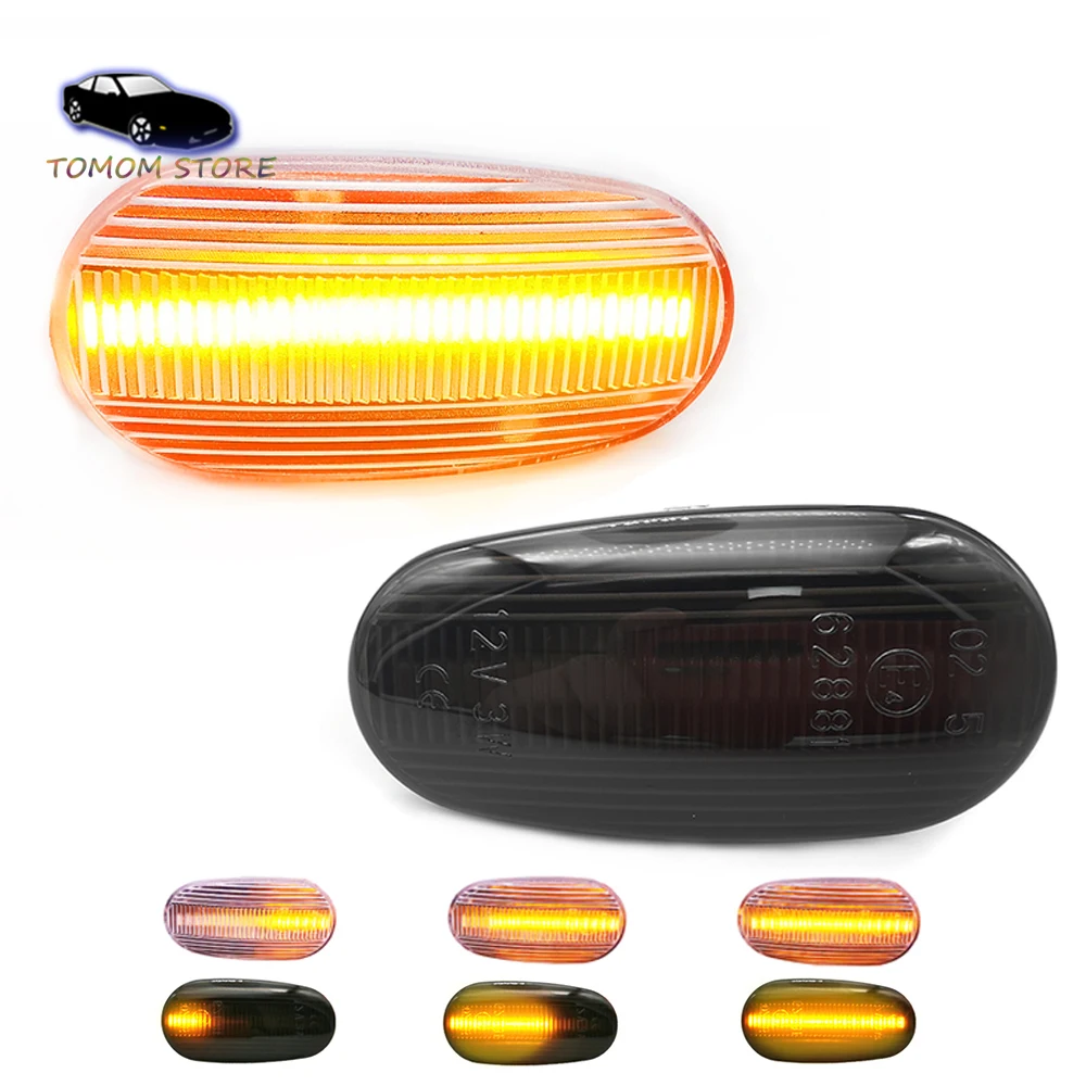 1Pair Repeat Blinker Dynamic Amber LED Side Marker Light for Alfa Romeo 147 GT 937 MiTo 955 Fiat Bravo MK2 198 Car Styling
1Pair Repeat Blinker Dynamic Amber LED Side Marker Light for Alfa Romeo 147 GT 937 MiTo 955 Fiat Bravo MK2 198 Car Styling