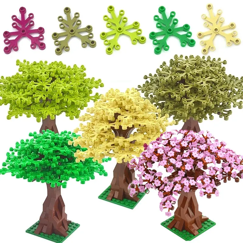 MOC Sakura Tree Build Block City Street View Cherry Blossom Model Plants Tree Building Blocks DIY Toys For Children Toys
MOC Sakura Tree Build Block City Street View Cherry Blossom Model Plants Tree Building Blocks DIY Toys For Children Toys