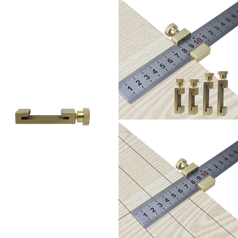 Adjustable Steel Ruler Positioning Block Angle Marking Gauge Brass Line Scriber Ruler Fixed Position
Adjustable Steel Ruler Positioning Block Angle Marking Gauge Brass Line Scriber Ruler Fixed Position