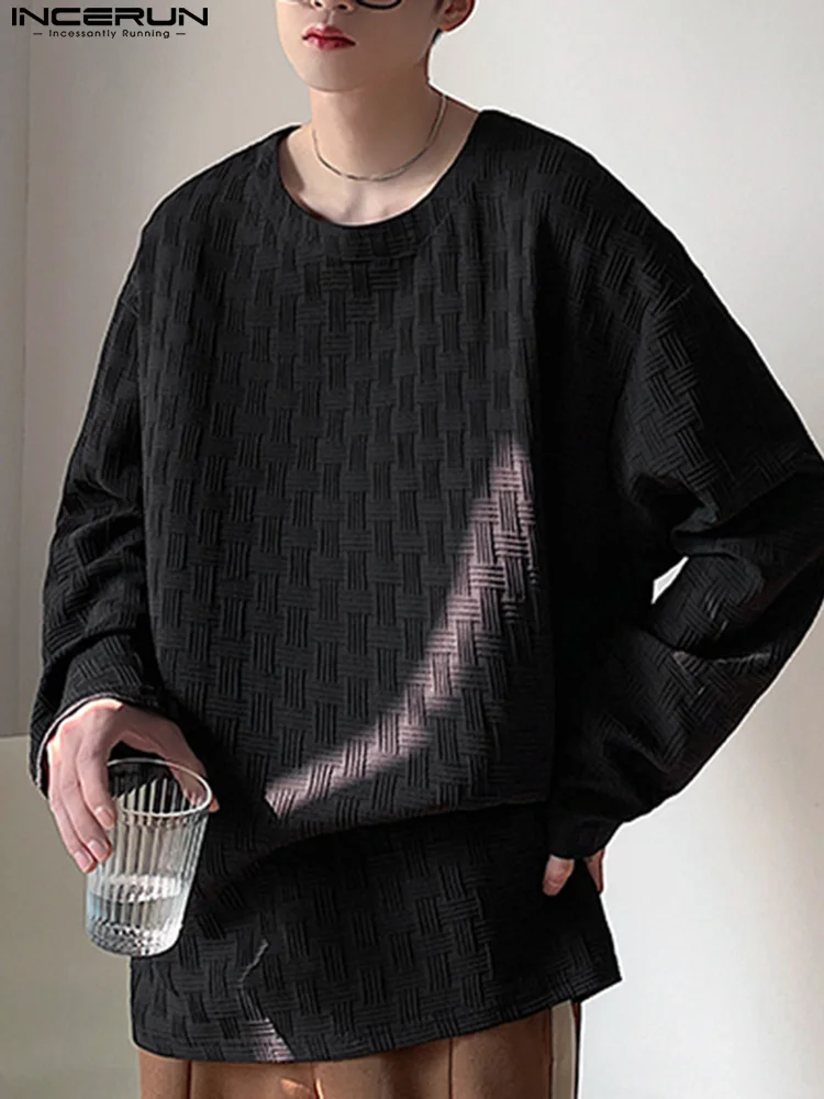 2022 Men T Shirt Round Neck Long Sleeve Streetwear Solid Color Korean Men Clothing Stylish Loose Casual Camisetas S-5XL INCERUN
2022 Men T Shirt Round Neck Long Sleeve Streetwear Solid Color Korean Men Clothing Stylish Loose Casual Camisetas S-5XL INCERUN