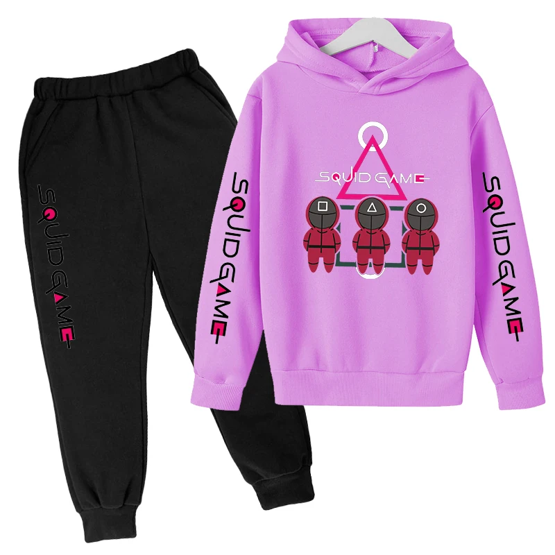 Children Set Squid Game Costume Sweatshirts Cotton Coat Kids Clothes Girls Hoodies Baby Boy Clothes Casual Two Piece Suit
Children Set Squid Game Costume Sweatshirts Cotton Coat Kids Clothes Girls Hoodies Baby Boy Clothes Casual Two Piece Suit