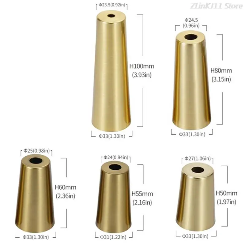Furniture Iron Foot Cover Copper Tip Brushed Brass Table Chair Cylinder/Conical Cap Protector Bottom Safety Mat Bottom Safe Pad
Furniture Iron Foot Cover Copper Tip Brushed Brass Table Chair Cylinder/Conical Cap Protector Bottom Safety Mat Bottom Safe Pad