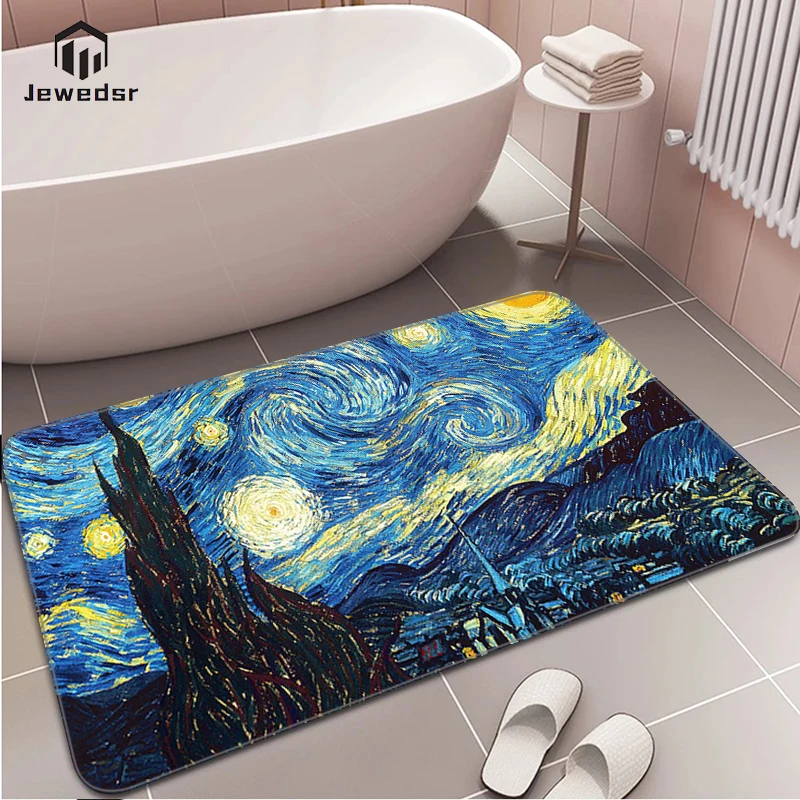 Entrance Door Mat Van Gogh Illustration Carpet in the Living Room Mats Lounge Rug Rugs for Bedroom Aesthetic Doormat Home Decor
Entrance Door Mat Van Gogh Illustration Carpet in the Living Room Mats Lounge Rug Rugs for Bedroom Aesthetic Doormat Home Decor