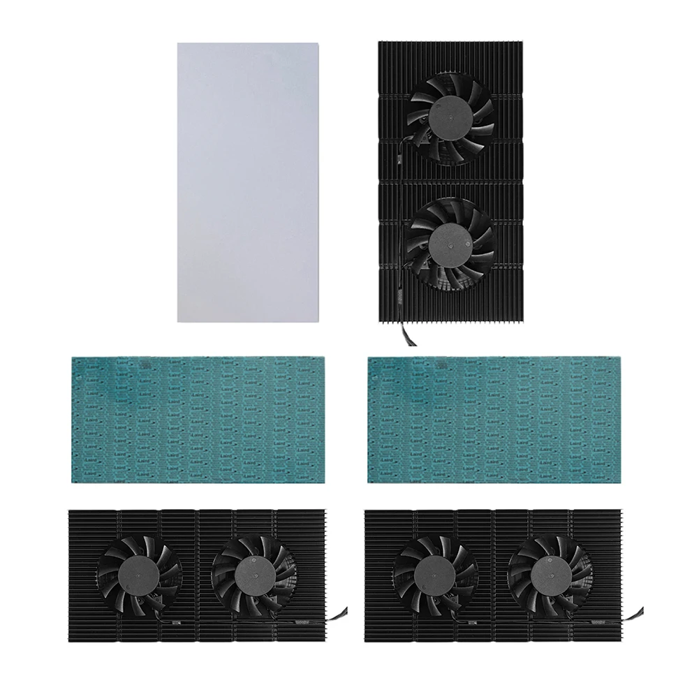 GPU Backplane Radiator for RTX 3090 3080 3070 Series Graphics Cards Backplate Memory Heatsink Cooling Fan Cooler Aluminum Alloy
GPU Backplane Radiator for RTX 3090 3080 3070 Series Graphics Cards Backplate Memory Heatsink Cooling Fan Cooler Aluminum Alloy