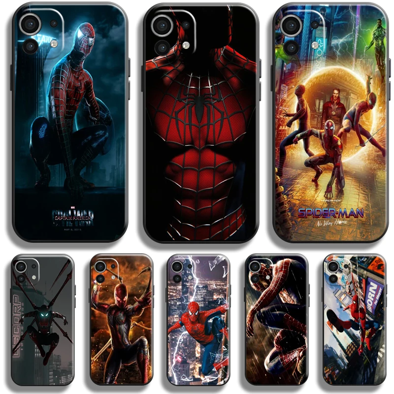 Avengers Spiderman For Xiaomi Mi 11 Mi 11 Lite 5G Phone Case For Xiaomi 11 Lite 5G TPU Carcasa Back Liquid Silicon Soft
Avengers Spiderman For Xiaomi Mi 11 Mi 11 Lite 5G Phone Case For Xiaomi 11 Lite 5G TPU Carcasa Back Liquid Silicon Soft