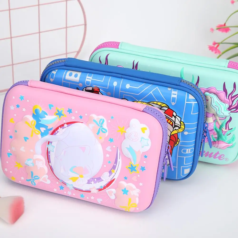 Wear-resistant 3D Pencil Bags Cute Cartoon Pencil EVA Stationery Bag Zipper Case Cosmetic Pouch Student Women Supply
Wear-resistant 3D Pencil Bags Cute Cartoon Pencil EVA Stationery Bag Zipper Case Cosmetic Pouch Student Women Supply