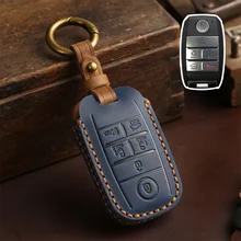 Car key case for kia sportage 4 seltos sorento optima niro k2 k5 covers Accessories Car-Styling Holder Shell Keychain Protection