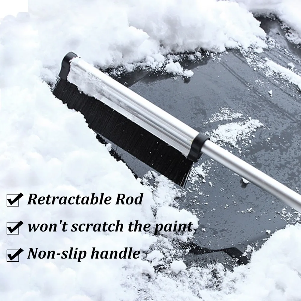 1pc Flexible Car Snow Removal Shovelel Extendable Snow Removal Brush Car Cleaning Brush Window Ice Remover
1pc Flexible Car Snow Removal Shovelel Extendable Snow Removal Brush Car Cleaning Brush Window Ice Remover