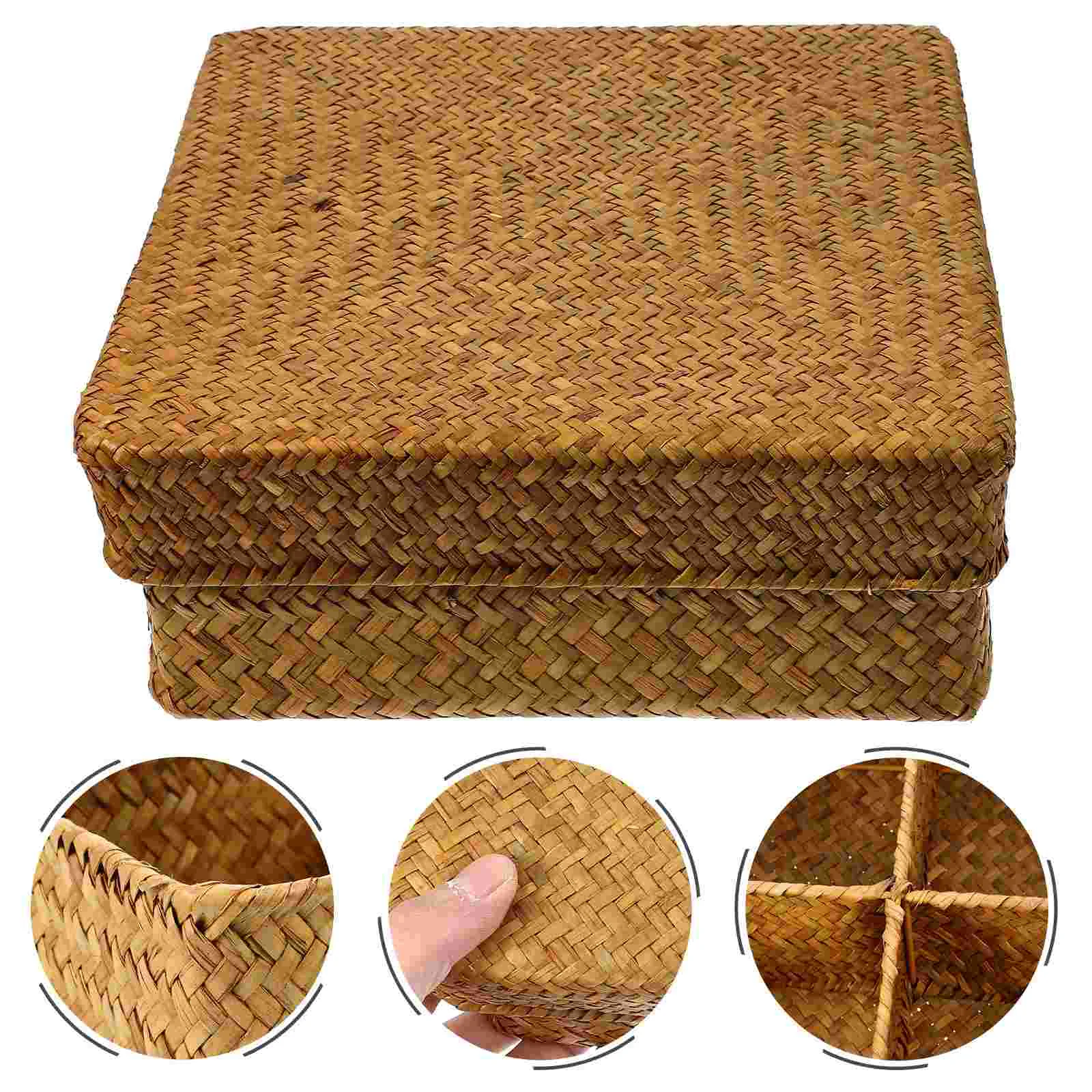 Basket Storage Woven Wicker Holder Rattan Divided Decorative Baskets Bins Organizer Coffee Paper Toilet Station Teasugar Packet
Basket Storage Woven Wicker Holder Rattan Divided Decorative Baskets Bins Organizer Coffee Paper Toilet Station Teasugar Packet