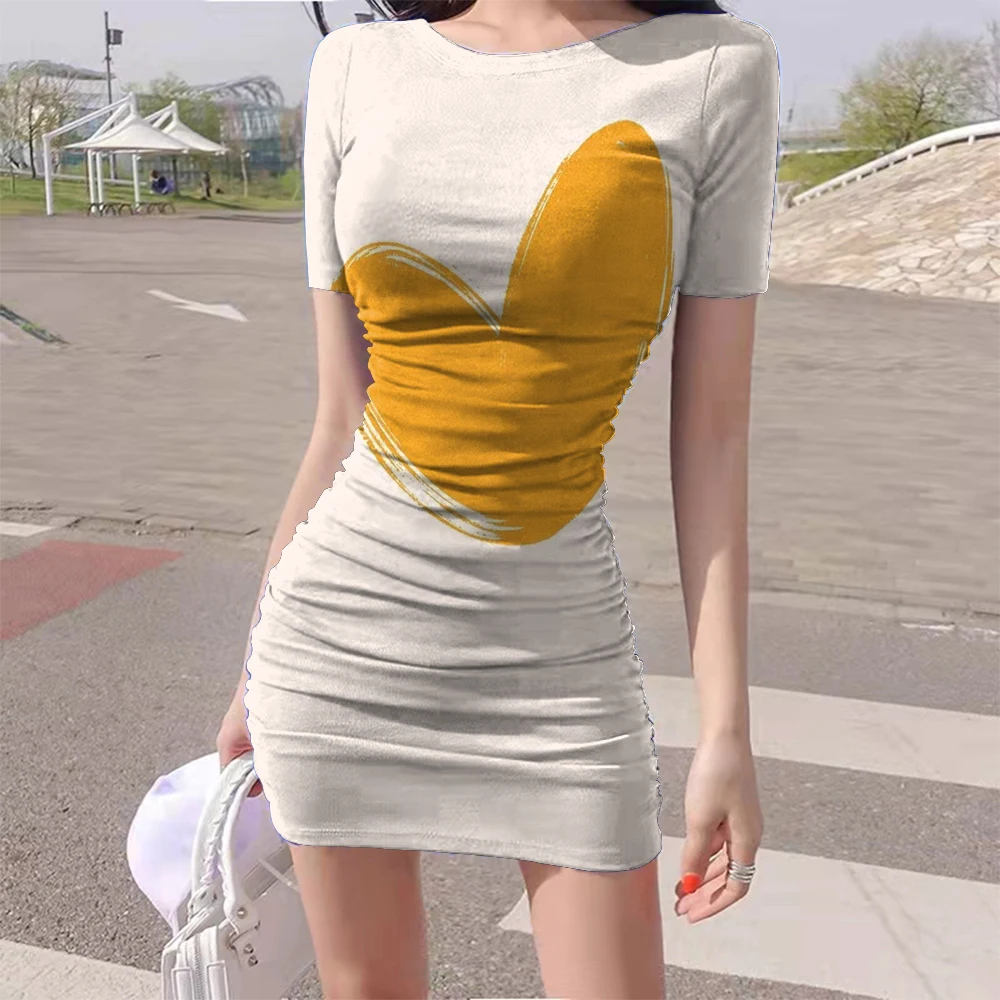Heart Print Sexy Tight Dress Summer Fashion Bag Hip Beach Party Dress Women 2022 New Harajuku
Heart Print Sexy Tight Dress Summer Fashion Bag Hip Beach Party Dress Women 2022 New Harajuku