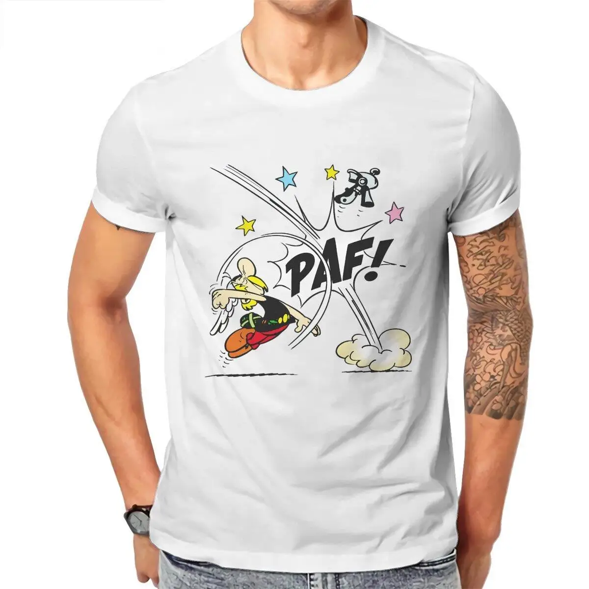 Men T-Shirts Asterix & Obelix Vintage Pure Cotton Tees Short Sleeve T Shirt O Neck Clothing Summer
Men T-Shirts Asterix & Obelix Vintage Pure Cotton Tees Short Sleeve T Shirt O Neck Clothing Summer