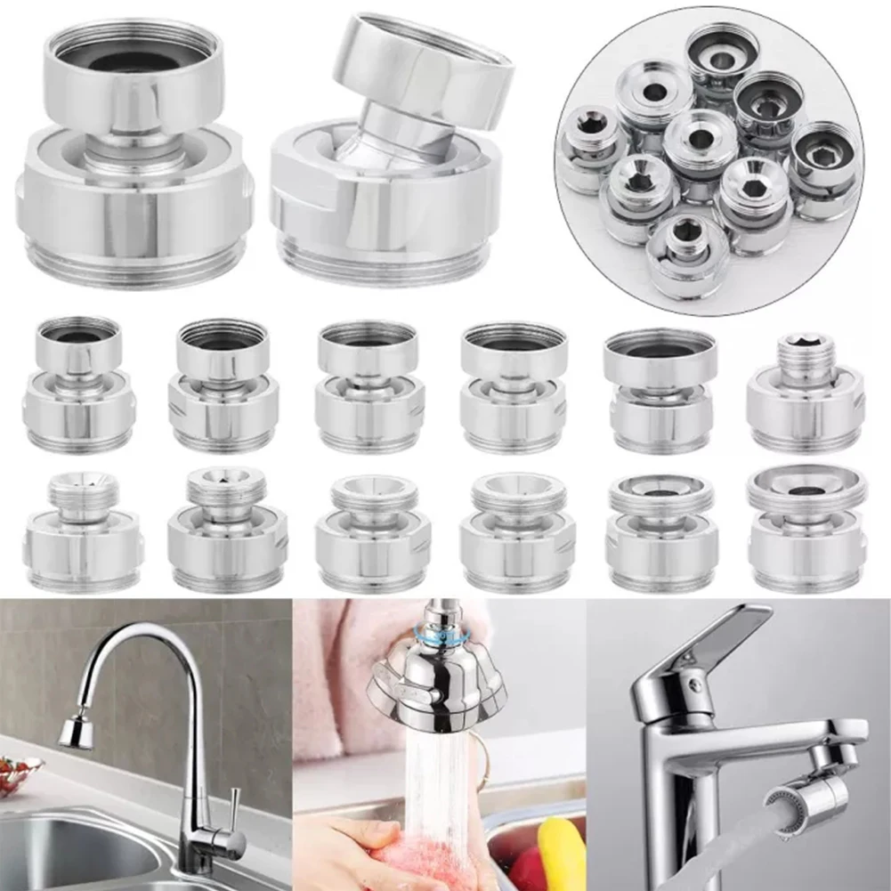 Swivel Aerator Adapter 360 Degree Adjustable Kitchen Faucet Fittings Tap Aerator Connector Water Purifier Accessories
Swivel Aerator Adapter 360 Degree Adjustable Kitchen Faucet Fittings Tap Aerator Connector Water Purifier Accessories