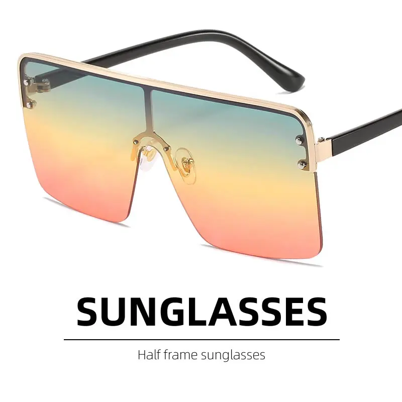 2022 New Vintage Big Square Sunglasses Women Top Quality Goggles Fashion Brand Women's Oversize Sun Glasses Femal Eyewear UV400
2022 New Vintage Big Square Sunglasses Women Top Quality Goggles Fashion Brand Women's Oversize Sun Glasses Femal Eyewear UV400