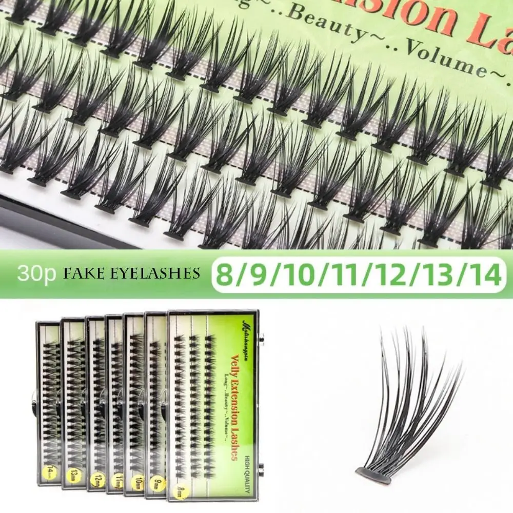 60 Clusters Eyelash Short Stem Eyelashes Extension C Curl Premade Fans Russian 30D Fake Eyelash
60 Clusters Eyelash Short Stem Eyelashes Extension C Curl Premade Fans Russian 30D Fake Eyelash