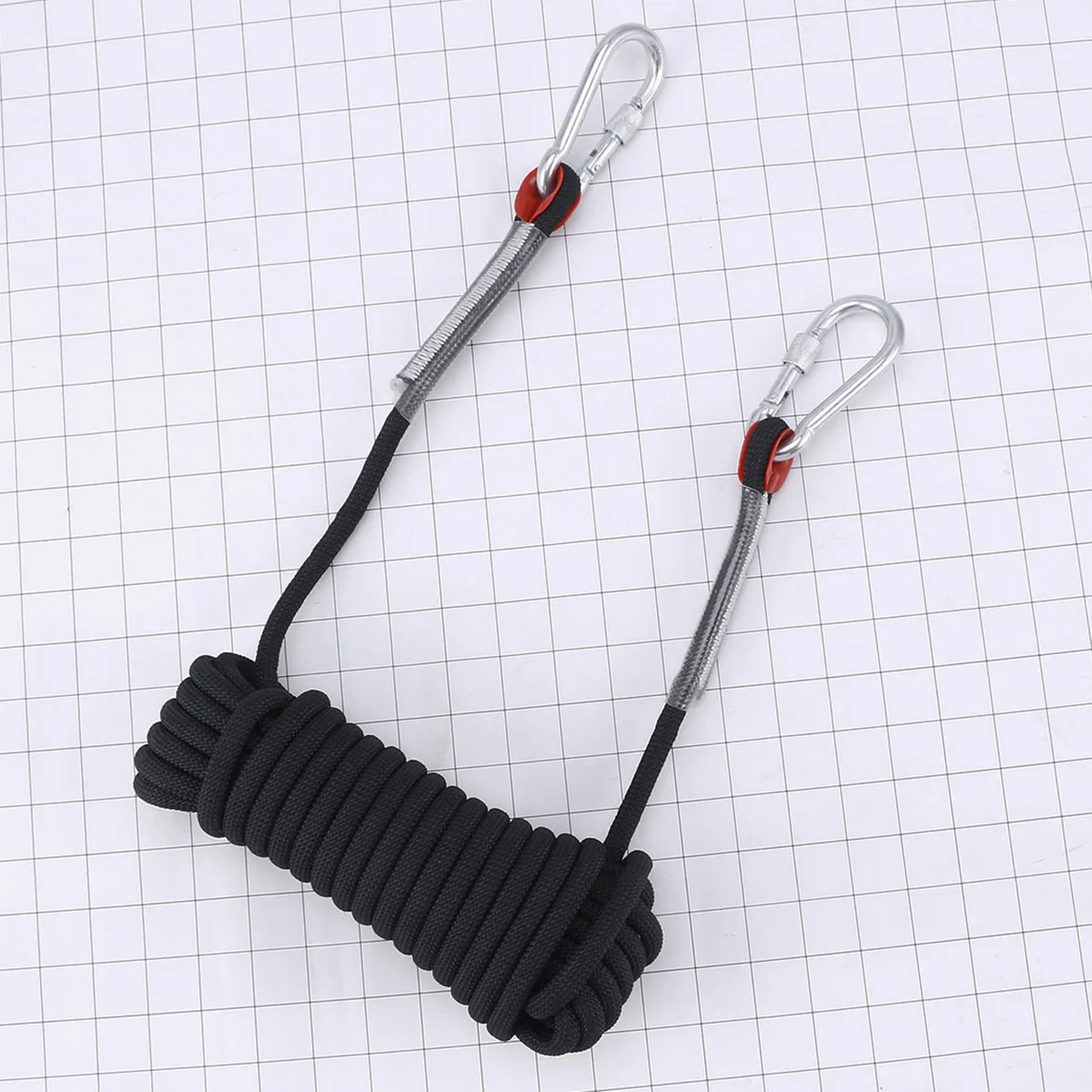 10M 10mm Thickness Tree Climbing Safety Sling Rappelling Rope Auxiliary Cord Equipment (Black)
10M 10mm Thickness Tree Climbing Safety Sling Rappelling Rope Auxiliary Cord Equipment (Black)