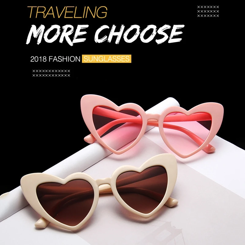 Ladies Glasses Heart-Shaped Peach Heart Sunglasses Retro Fashion Heart-Shaped Shadow Sunglasses Integrated UV Glasses очки
Ladies Glasses Heart-Shaped Peach Heart Sunglasses Retro Fashion Heart-Shaped Shadow Sunglasses Integrated UV Glasses очки
