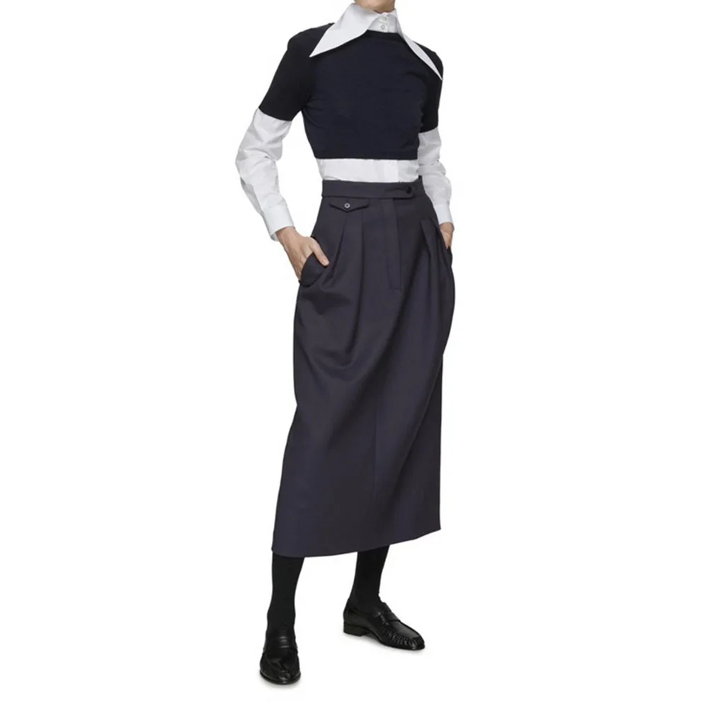 Юбка-полубоди R0W женская, яркая универсальная трапециевидная юбка средней длины, с завышенной талией, на весну и осень
Юбка-полубоди R0W женская, яркая универсальная трапециевидная юбка средней длины, с завышенной талией, на весну и осень