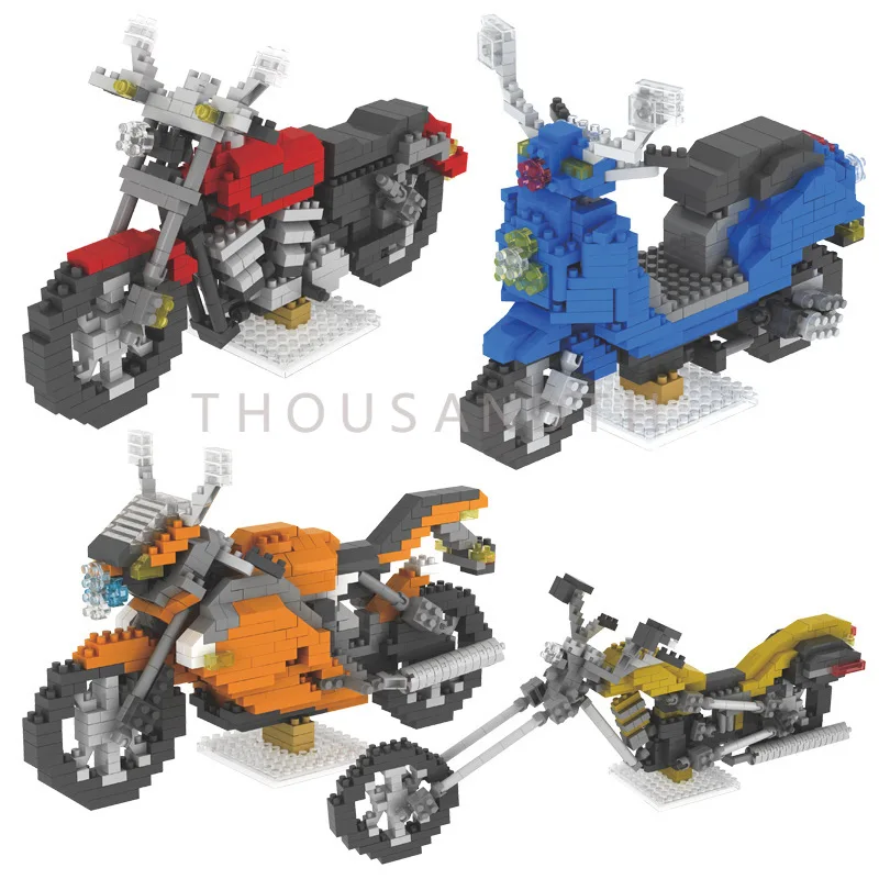 Motorcycle Series Diamond Bricks Educational Model Building Motorcycle MINI Blocks Toys Enlighten DIY Toy for Kid
Motorcycle Series Diamond Bricks Educational Model Building Motorcycle MINI Blocks Toys Enlighten DIY Toy for Kid