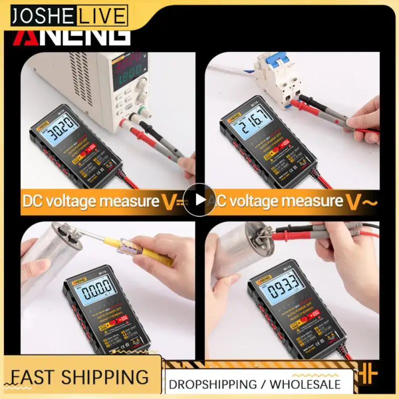 Digital Multimeter Switch Transistor Voltage Detecting Digital Display Capacitance Meter Dmm Multimeter Resistance 6000 Counts
Digital Multimeter Switch Transistor Voltage Detecting Digital Display Capacitance Meter Dmm Multimeter Resistance 6000 Counts