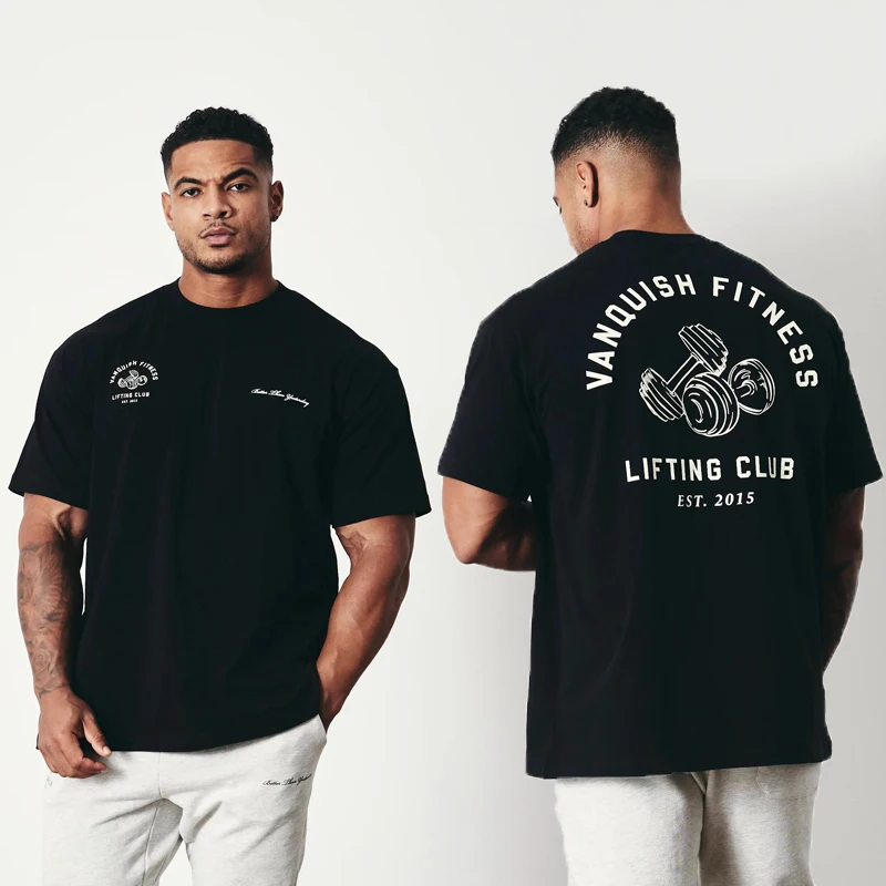 Men's T-Shirts Sports Fitness Cotton Round Neck Oversized T-Shirt Fashion Men's Clothing Gym Running Training Loose Short Sleeve
Men's T-Shirts Sports Fitness Cotton Round Neck Oversized T-Shirt Fashion Men's Clothing Gym Running Training Loose Short Sleeve