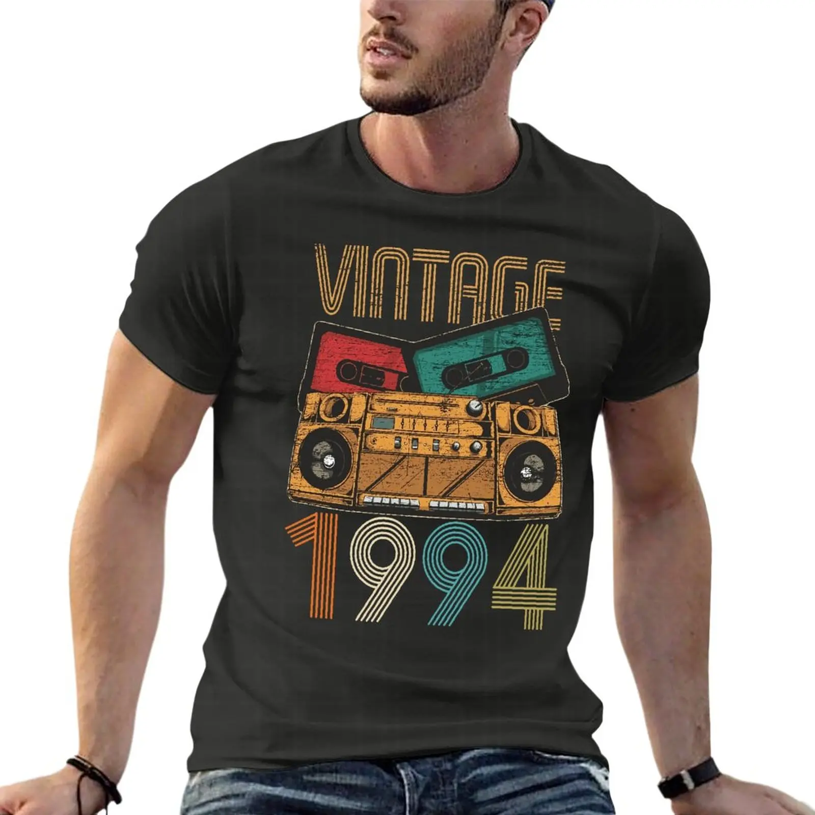 Vintage 1994 Gift Father'S Day Oversize T Shirts Funny Men'S Clothing Short Sleeve Streetwear Big Size Tops Tee
Vintage 1994 Gift Father'S Day Oversize T Shirts Funny Men'S Clothing Short Sleeve Streetwear Big Size Tops Tee