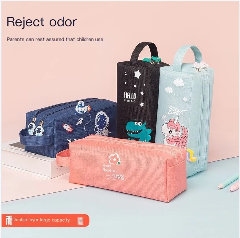 Large capacity pencil bag ins Japanese stationery box Korean cartoon male and female students junior middle school pupils
Large capacity pencil bag ins Japanese stationery box Korean cartoon male and female students junior middle school pupils