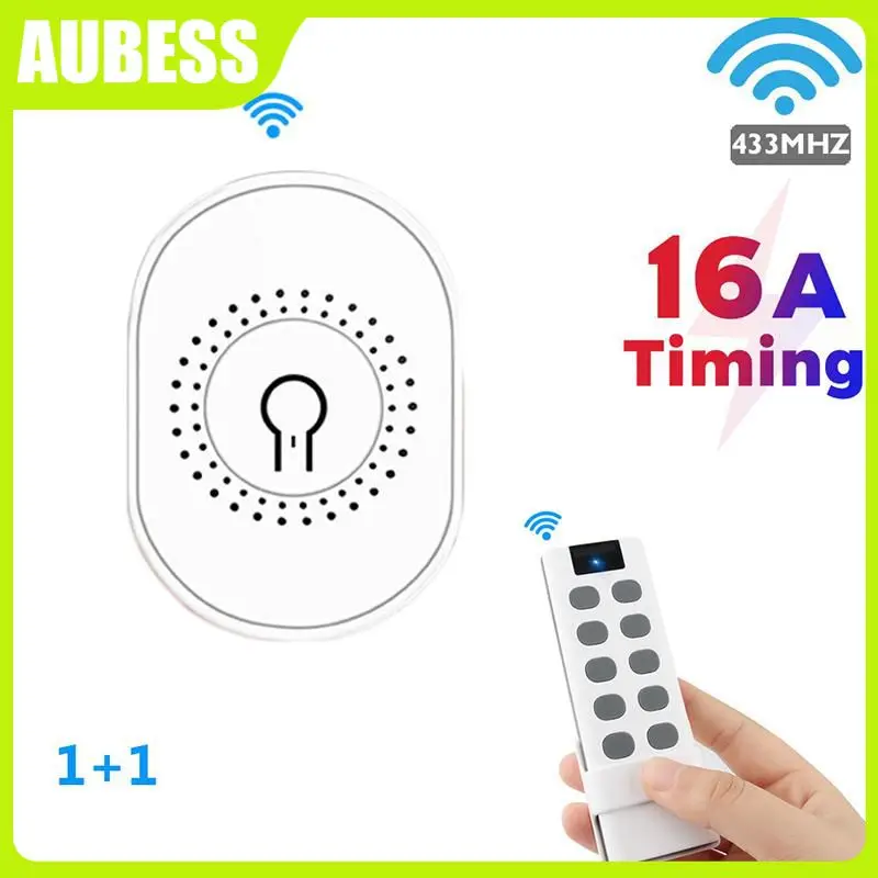 Convenient On-off Switch 2-way Control Switch Remote Control Timing Mini Switch Battery 433mhz 16a
Convenient On-off Switch 2-way Control Switch Remote Control Timing Mini Switch Battery 433mhz 16a