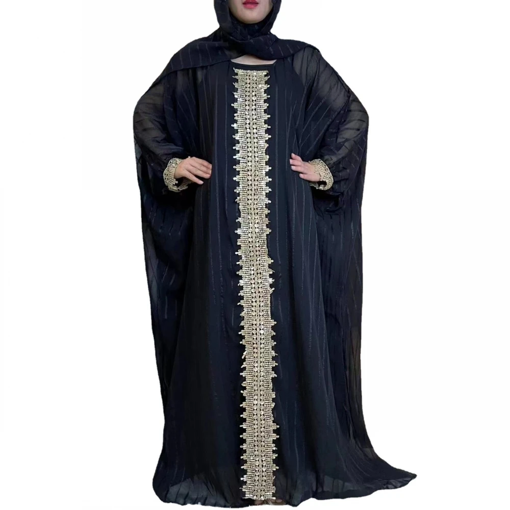 Ramadan Eid Mubarak Abaya Dubai Kaftan Muslim Dress Islam Turkey Prayer Clothes For Women Robe Djellaba Femme Musulmane Nigeria
Ramadan Eid Mubarak Abaya Dubai Kaftan Muslim Dress Islam Turkey Prayer Clothes For Women Robe Djellaba Femme Musulmane Nigeria