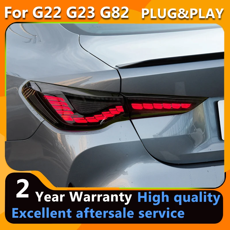 LED Tail Light For BMW 4 Series 2020-2022 G22 G23 G82 Taillight LED Dynamic Turn Signal LED Brake Light Auto Accessories
LED Tail Light For BMW 4 Series 2020-2022 G22 G23 G82 Taillight LED Dynamic Turn Signal LED Brake Light Auto Accessories