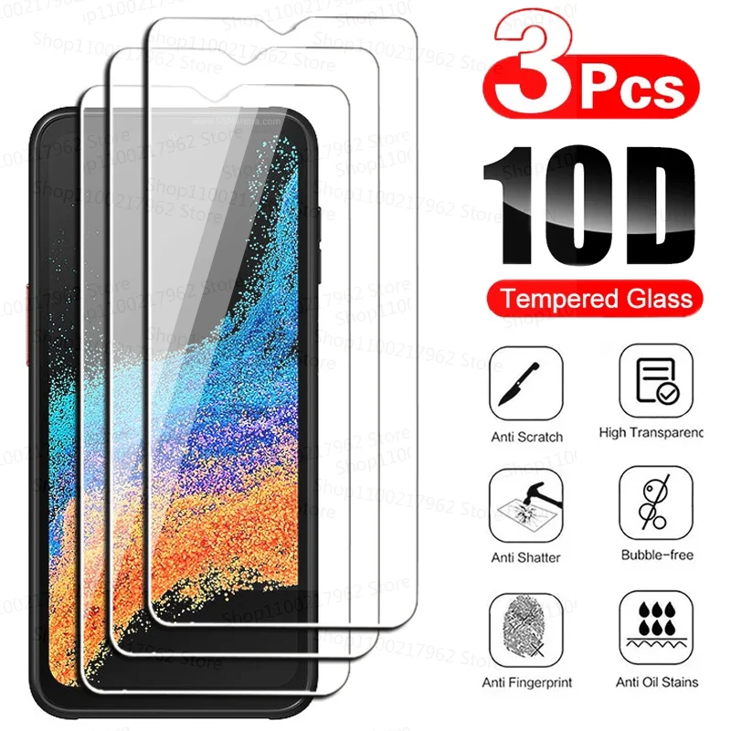 3PCS Tempered Glass for Samsung Galaxy Xcover6 Pro Screen Protector on Xcover6 Pro Glass Film
3PCS Tempered Glass for Samsung Galaxy Xcover6 Pro Screen Protector on Xcover6 Pro Glass Film