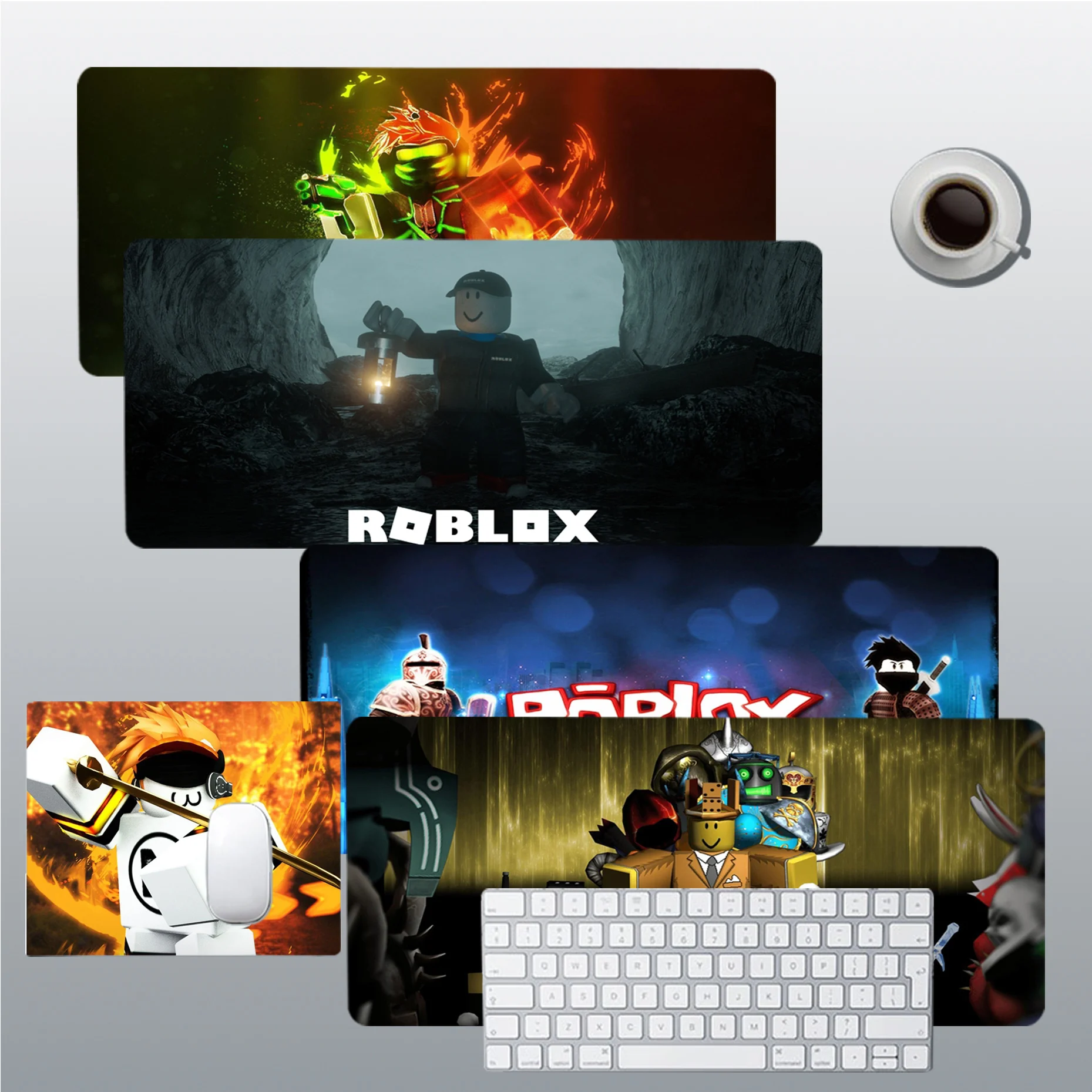 

ROBLOX Mousepad Beautiful Durable Rubber Mouse Mat Pad Size For CSGO Game Player Desktop PC Computer Laptop