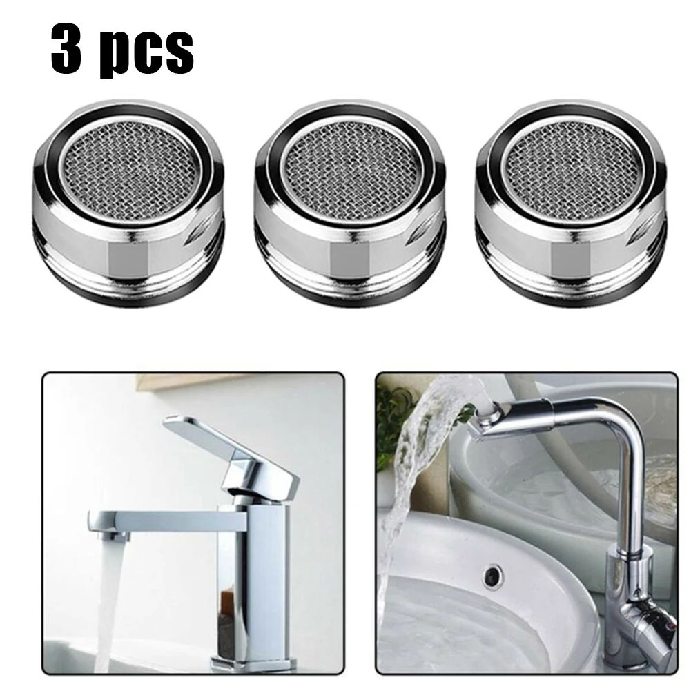3pcs Water Saving Faucet Aerator Kitchen Basin Tap Filter Mixed Nozzle M24 Tap Aerator Faucet Accessories Detachable Nozzle
3pcs Water Saving Faucet Aerator Kitchen Basin Tap Filter Mixed Nozzle M24 Tap Aerator Faucet Accessories Detachable Nozzle
