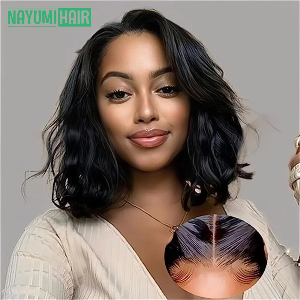 Glueless Wear To Go Wig Body Wave Hair Short Bob Wig 5x5 HD Lace Closure Human Hair Bob Wigs For Women Pre Plucked 4x4 Lace Wigs
Glueless Wear To Go Wig Body Wave Hair Short Bob Wig 5x5 HD Lace Closure Human Hair Bob Wigs For Women Pre Plucked 4x4 Lace Wigs