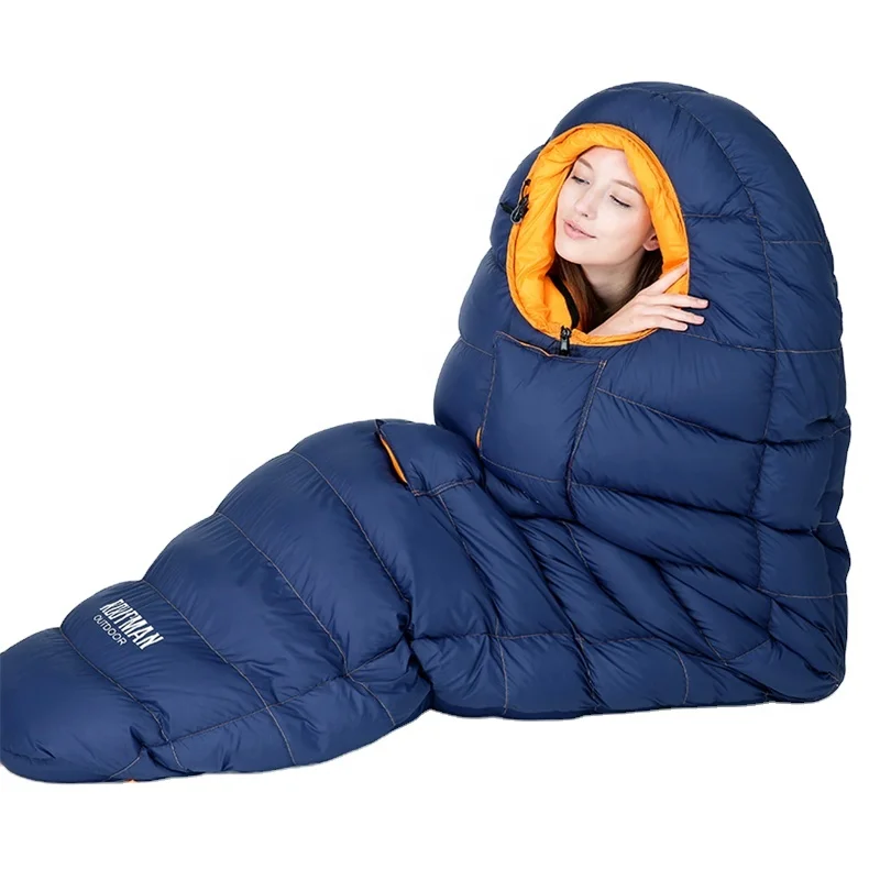 Camping Equipment 1.87kg Plush Outdoor Waterproof Mummy Shape Sleeping Bag Winter Sleeping Bag Goose Down Nylon Fabric
Camping Equipment 1.87kg Plush Outdoor Waterproof Mummy Shape Sleeping Bag Winter Sleeping Bag Goose Down Nylon Fabric