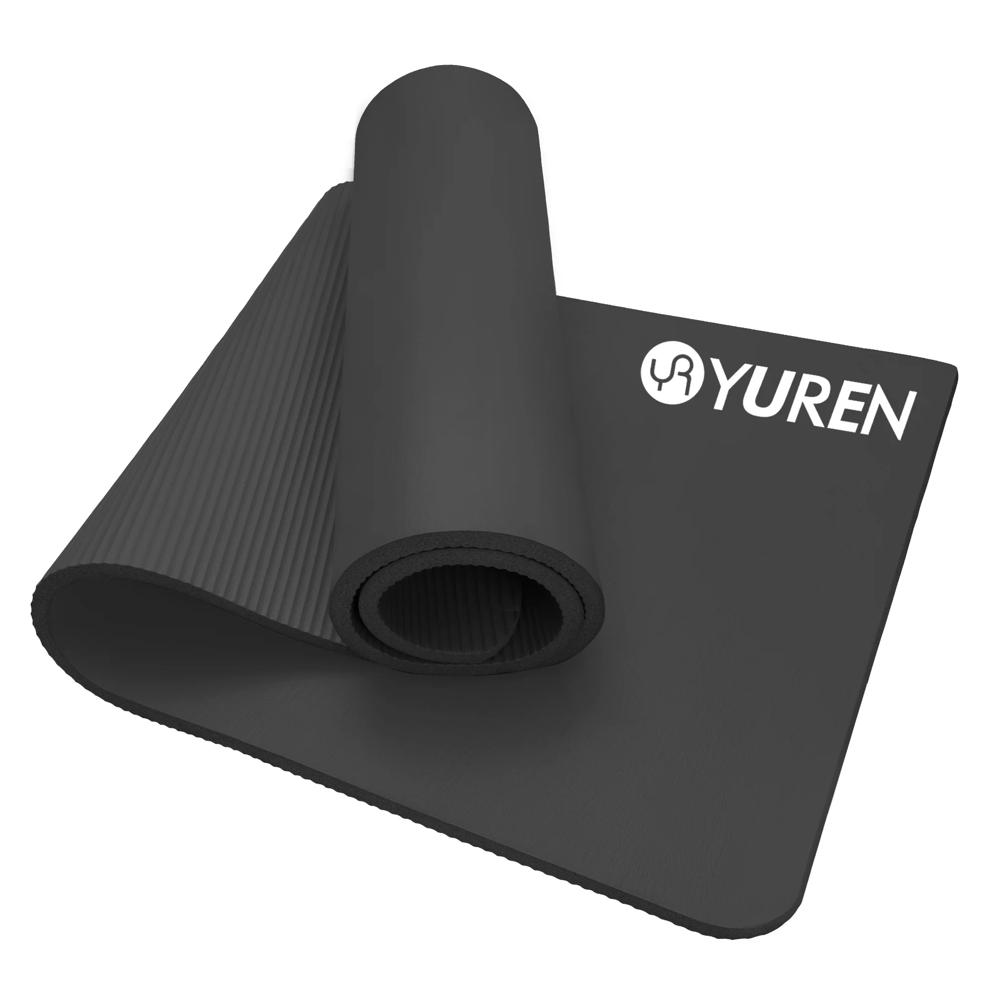 

YUREN NBR Material 15mm Thick Yoga Mat Fitness Exercise Mats Non-slip For Lean Legs Cardio Pilates Home Gym Workout Cushion