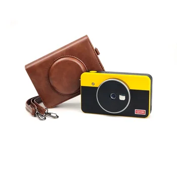 CAIUL Instant Photo Printer C210R Case for Kodak Mini Shot 2 Retro Portable Wireless Instant Camera Bag with Shoulder Strap