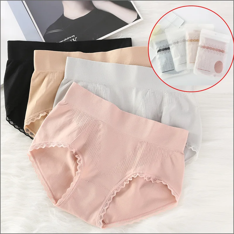 Lace Mid Waist Underwear Seamless Abdominal Tight Underwear Traceless Hip Lifting Pure Cotton Crotch Comfortable Hip Wrapping
Lace Mid Waist Underwear Seamless Abdominal Tight Underwear Traceless Hip Lifting Pure Cotton Crotch Comfortable Hip Wrapping