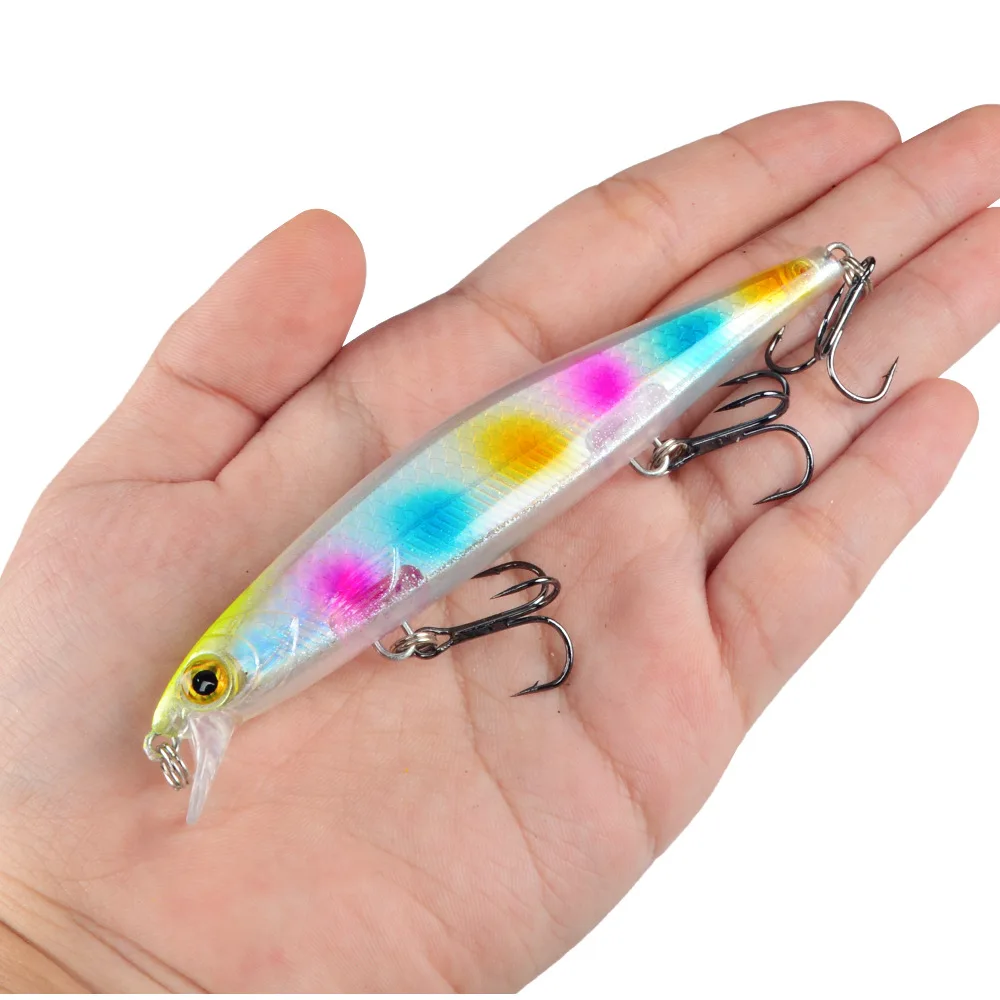 BaMMax 2022Suspended Minnow Saltwater Fishing Lure 13.7g/11cm Isca Artificial Crankbait Hard Fishing Bait Wobbler Fishing Tackle
BaMMax 2022Suspended Minnow Saltwater Fishing Lure 13.7g/11cm Isca Artificial Crankbait Hard Fishing Bait Wobbler Fishing Tackle