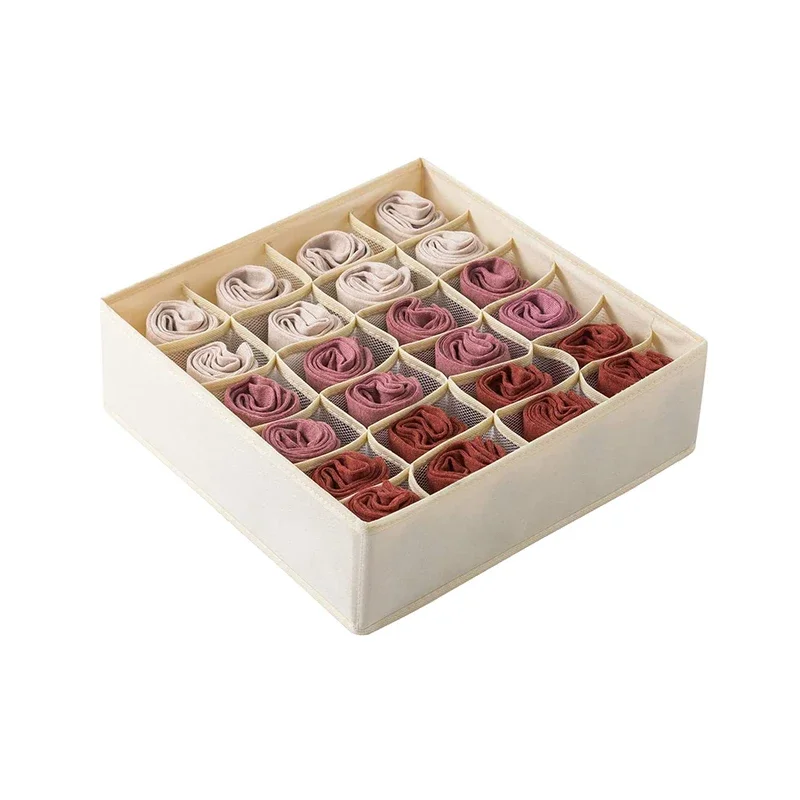 Ящик-органайзер для белья из полиэстера
Ящик-органайзер для белья из полиэстера