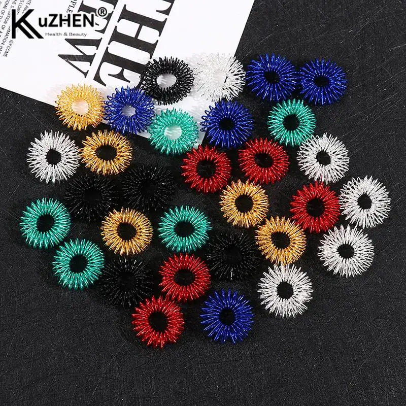 5pcs/Set Stainless Steel Finger Massage Ring Health Care Acupuncture Ring Therapy Relax Hand Blood Circulation Pain Relief
5pcs/Set Stainless Steel Finger Massage Ring Health Care Acupuncture Ring Therapy Relax Hand Blood Circulation Pain Relief