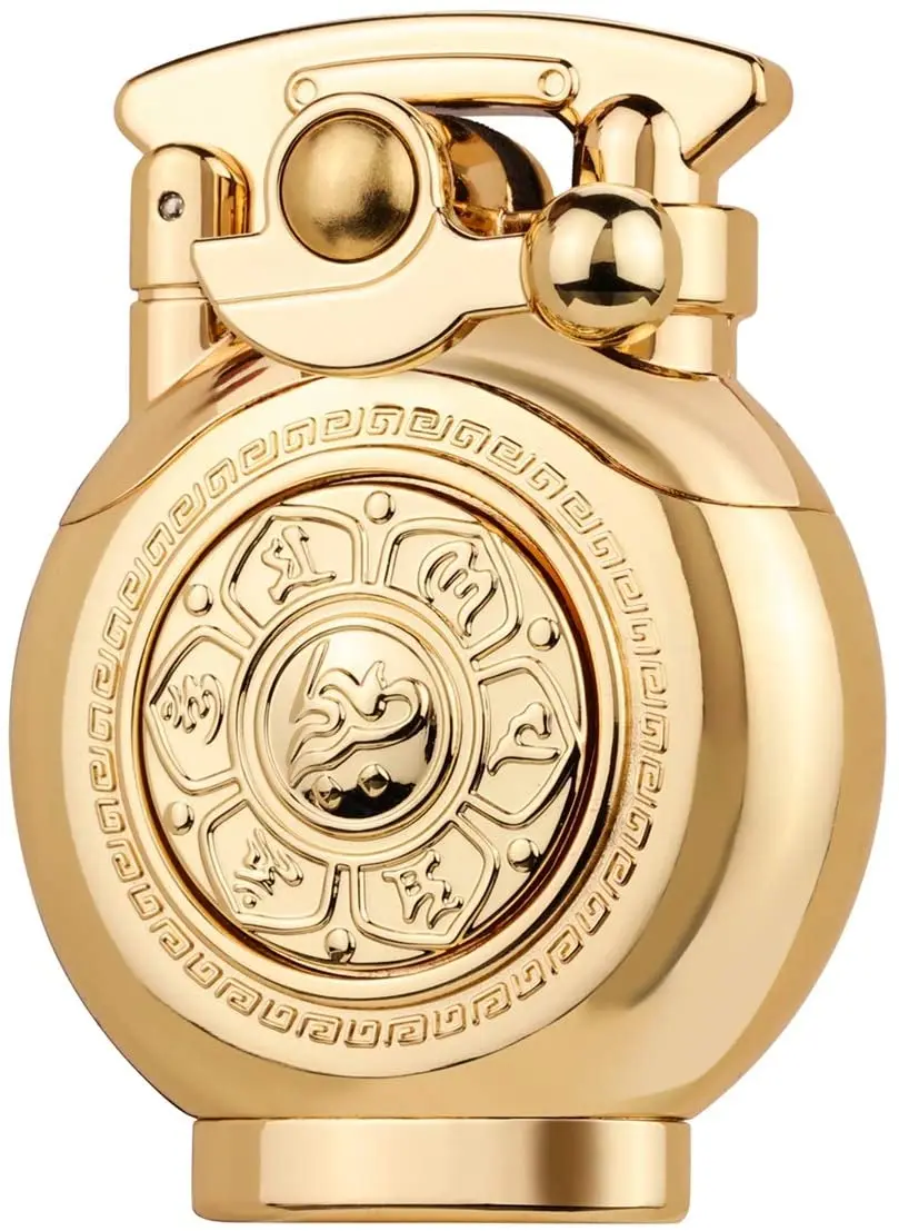 huaben Kerosene Lighter Vintage Antique Soft Flame Lighter for Collection-Decorative-Gift-Present (Golden)
huaben Kerosene Lighter Vintage Antique Soft Flame Lighter for Collection-Decorative-Gift-Present (Golden)