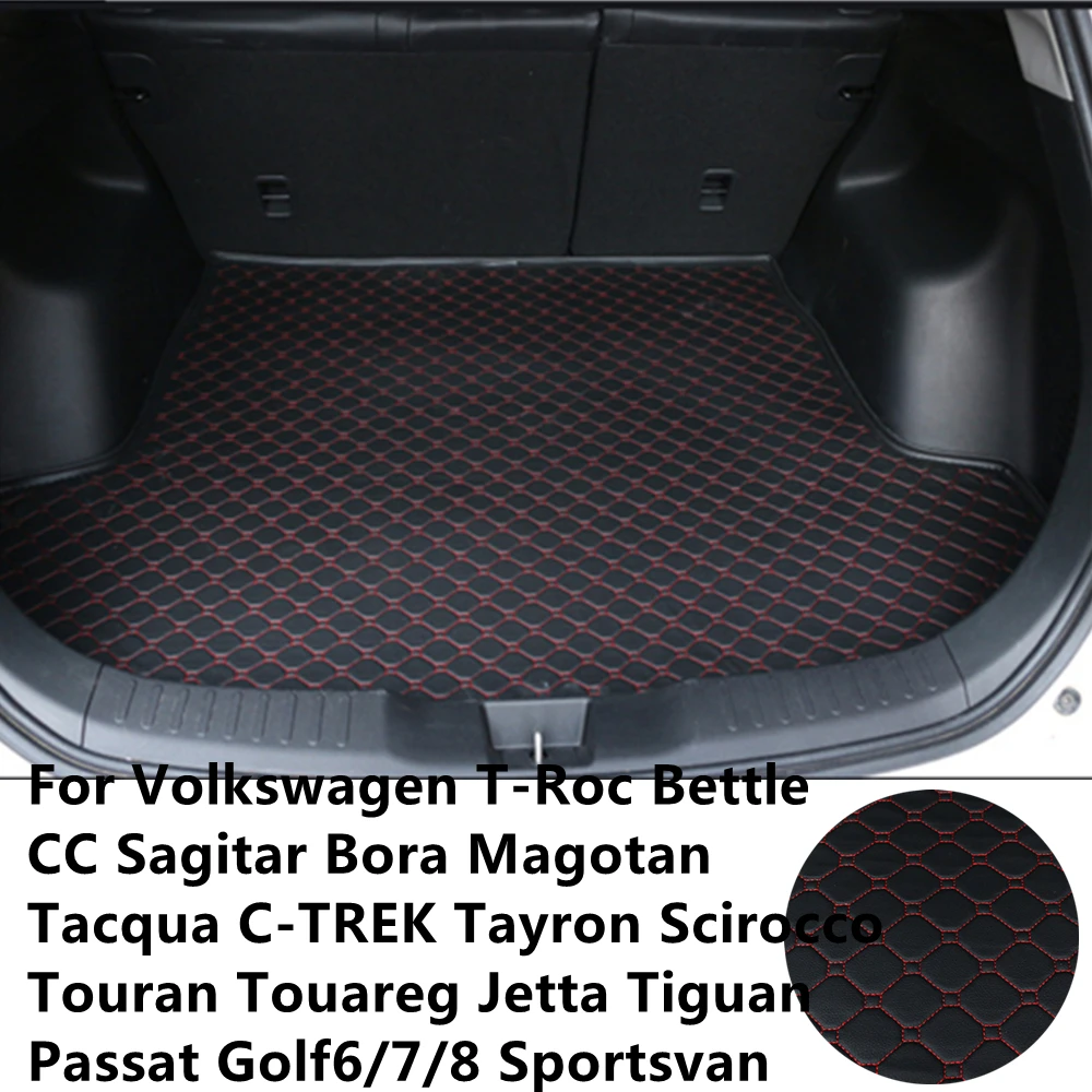 SJ Waterproof Car Trunk Mat Tail Boot Tray Liner For Volkswagen VW CC Touareg Scirocco Golf Sagitar T-Roc Tiguan Bora Magotan PO
SJ Waterproof Car Trunk Mat Tail Boot Tray Liner For Volkswagen VW CC Touareg Scirocco Golf Sagitar T-Roc Tiguan Bora Magotan PO
