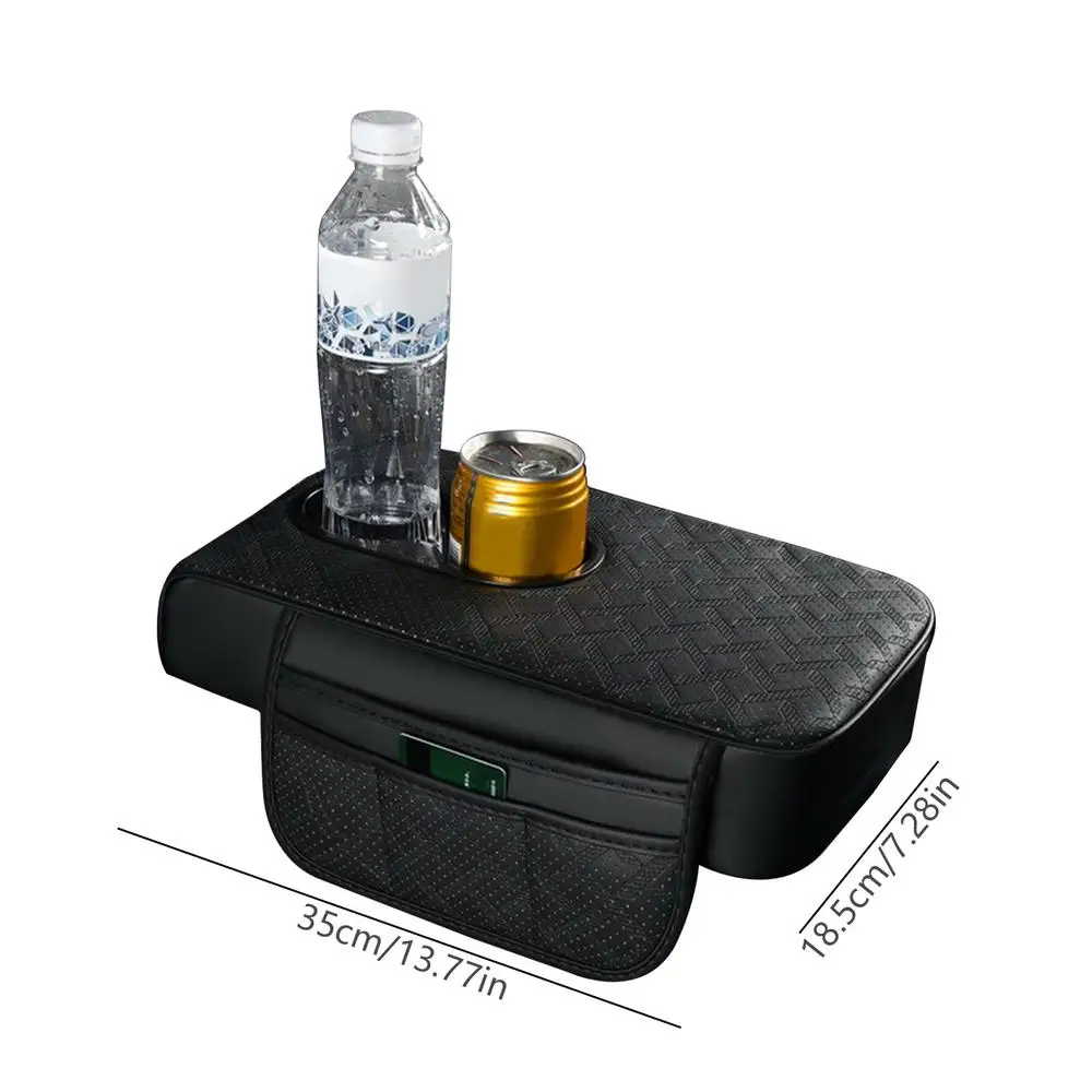 Автомобильный подлокотник, удлиняющая накладка с 2-мя подстаканниками и боковым карманом, подлокотник для автоконсоли, чехол для хранения аксессуаров для салона автомобиля
Автомобильный подлокотник, удлиняющая накладка с 2-мя подстаканниками и боковым карманом, подлокотник для автоконсоли, чехол для хранения аксессуаров для салона автомобиля