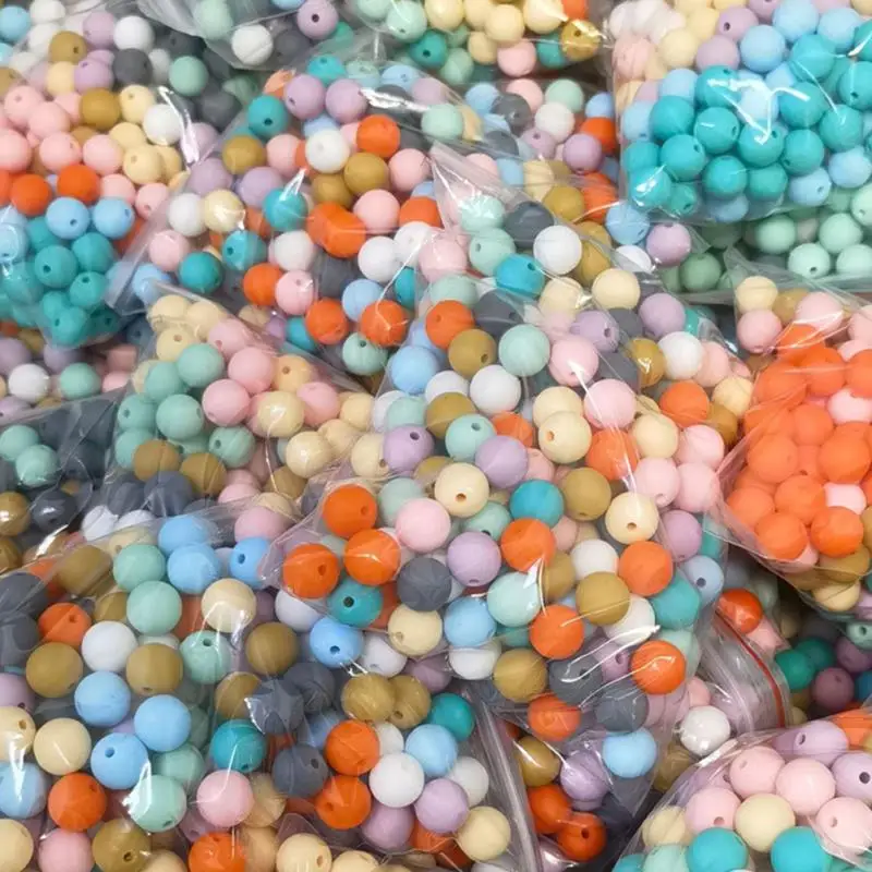 Baby Products Diy Round Silicone Anti-drop Chain Accessories Jewelry Accessories Candy Color Beads Various Colors Fashion 15mm
Baby Products Diy Round Silicone Anti-drop Chain Accessories Jewelry Accessories Candy Color Beads Various Colors Fashion 15mm